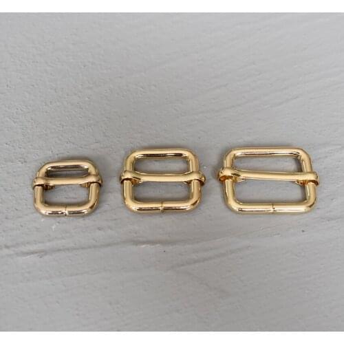 15mm/20mm/25mm/30mm 1 Pcs Slider Adjustable Buckle Handbag Strap Slider Adjuster Belt Buckles For Bag DIY Accessories