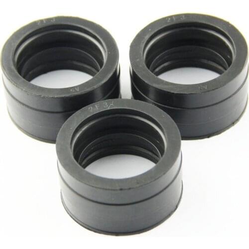 3pcs Motorcycle Carburetor Interface Manifold Intake Glue for Yamaha XS750 XS750E XS750SE XS750F XS750SF XS850 XS850SG XS850LG