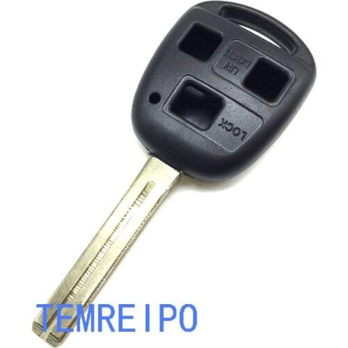 5pcs/lot 3 Button TOY48 Blank Remote Key Case Shell For LEXUS SC430 GX470 RX350 RX400h ES300 ES330 GS400 GS430 GS470 LS400 LS430
