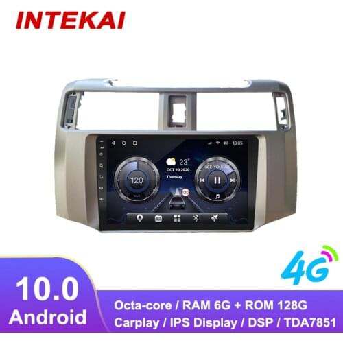 9" Android 10.0 Car Radio GPS Navigation autoradio multimedia player for Toyota 4Runner 4 Runner 2010 2015 head unit stereo