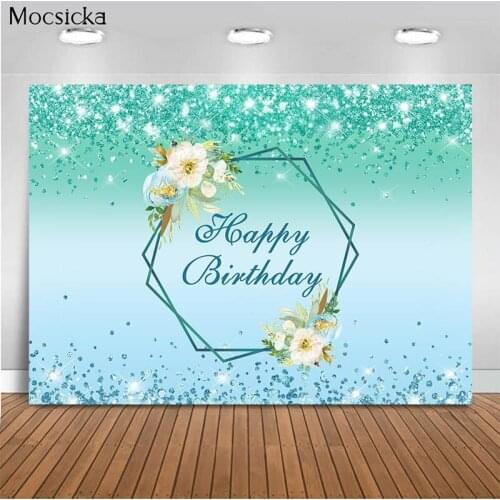 MOCSICKA 1 Year Old Birthday Background Baby Shower Decoration Style Cake Crush Photo Background Photography Banner