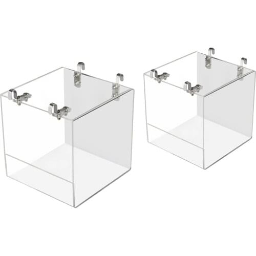 Bird Bath Bathtub Bath Box Bird Cleaning Tool Parrot Shower Bath Tub Transparent Acrylic Cage Hanging Accessories