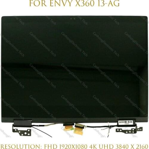 L19577-001 13.3 INCH FOR HP ENVY X360 13-AG LCD LED Display Screen w/ touch digitizer FHD 1920*1080