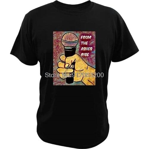 From The Ashes We Shall Rise Tshirt The 100 T Shirt Cotton Short Sleeve Summer Tops Tee Streetwear