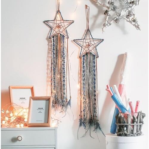 Dream catcher/catchers hanging/diy decoration star Sun decoration home girls room/nursery/kids decor dreamcatcher children room