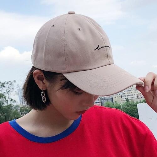 Fashion Woman Baseball Caps Hat Korean Ulzzang Harajuku Simple Embroidery Streetwear Hip Hop Snapback Cap Female Girls Sun Hats