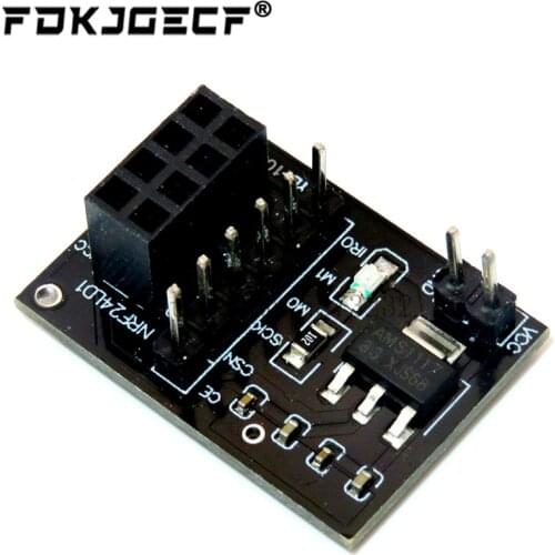 NRF24L01 3.3V Wireless adapter module New Socket Adapter plate Board for 8Pin