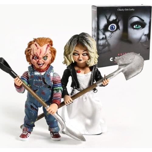 Neca Ultimate Chucky & Tiffany Action Figure 2 Pack Set Bride of Chucky