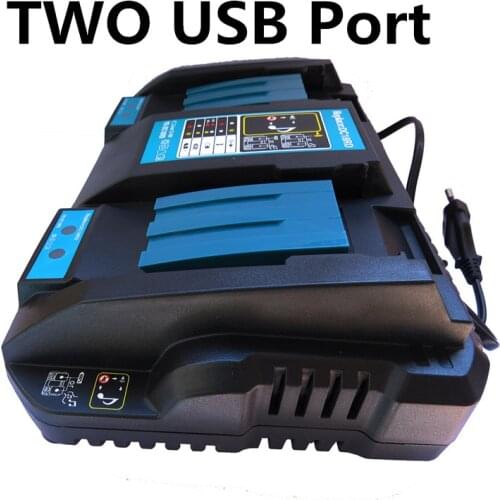 New Replacement battery Charger for Makita,Li-ion battery,BL1830,BL1430,DC18RC, DC18RA,DC18RCT,100-260V,50/60HZ double charging