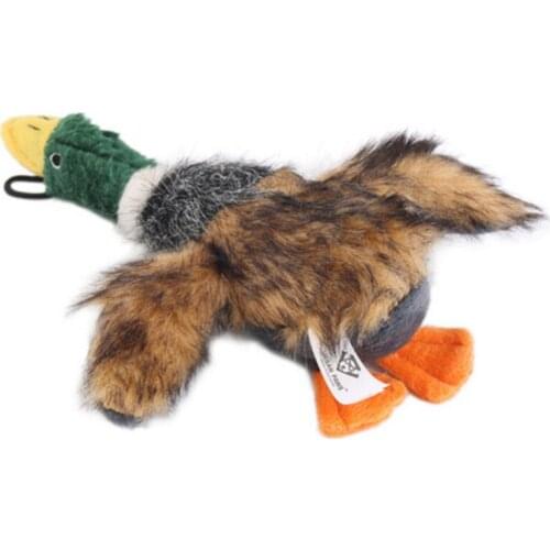 New Cute Pet Dogs Simulation Wild Ducks Sound Plush Toys Pet Dog Punny Cat Chewing Sound Toys Cute Children Gift Pet Supplies