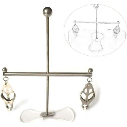 NEW nipple clamp bdsm bondage metal nipple clamps sex game bondage restraints slave bdsm fetish Breast clip sex toys for couples