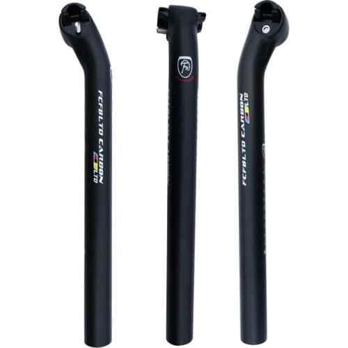 FCFB carbon bicycle seatpost MTB road bike carbon seat post seat tube cycling seat 27.2/30.8/31.6/33.9/34.9*350/400 /580mm