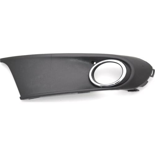 1 Pcs RH 6RU 853 666 B Front Bumper Fog Lamp Cover With Hole Fog Light Bezel for VW POLO SEDAN VENTO