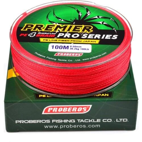 4 Strands 8 Strands100M Super Strong Braided Wire Fishing Line 0.2-12.0 PE Material Multifilament Carp Fishing PE fishingline