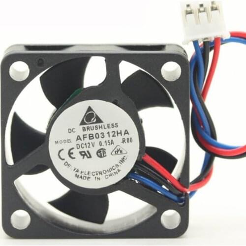 AFB0312HA 3010 30mm 3cm DC 12V 0.15A 3 Lines Silent CPU Cooler Cooling Fan
