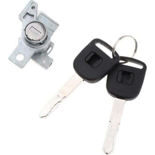 Car Exterior Lock Cylinder Barrel Left Set for Honda 2003-2007 4 Door Passenger Side Doors Replace