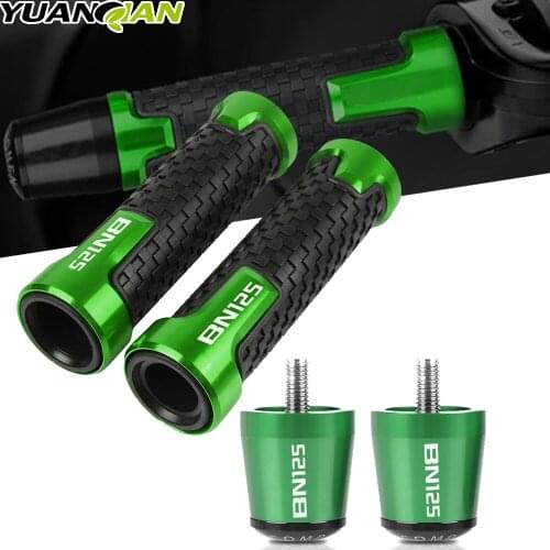 BN125 7/8'' 22mm Motorcycle Acessories Aluminum Handlebar grips ends handle bar grip end For KAWASAKI BN 125 2018 2019 2020 2021