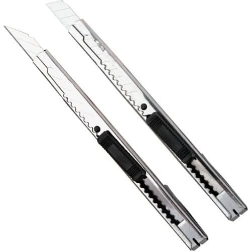 DIYWORK DIY Art Knife Adjustable Utility Knife Art Knife Hand Tool Stainless Steel Paper Cutter