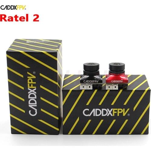 Caddx Ratel 2 1200TVL FPV Camera 1/1.8'' Starlight 165 FOV 2.1mm NTSC/PAL 16:9/4:3 Switchable 19*19mm Super WDR for FPV Racing
