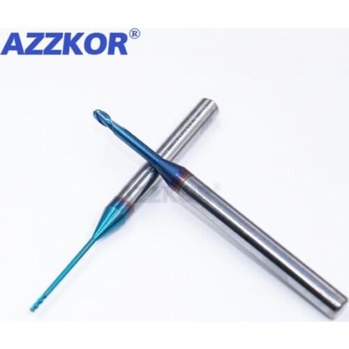 Deep Groove Alloy Face Milling Cutter Avoiding Long HRC70 Neck Cutting Lengthening CNC 2Flute Deep Hole 1.0~3.0 And R0.5~R2.0