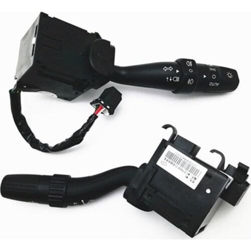 Left Headlamp Wiper Combination Switch for BYD F6 S6 M6 Headlight Switch Wiper Switch High and Low Light Switch Fog Lamp Switch