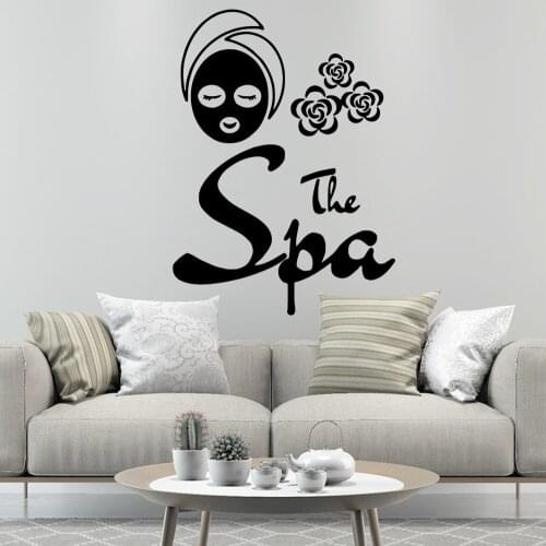 Creative Spa Wall Sticker Pvc Removable for Living Room Company School Office Decoration adesivo de parede