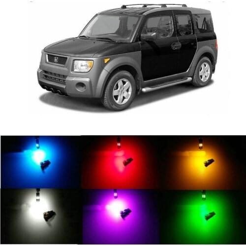 20pc/lot canbus t5 Dashboard LED Light Bulbs For honda element odyssey passport pilot ridgeline s2000