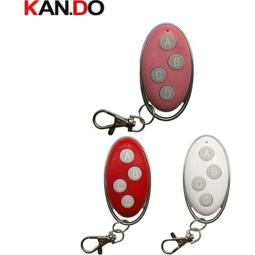 New Metal frame elliptical shape 4 CH 4CH RF Transmitter Wireless Remote Control ,315/433.92MHZ/Garage Door/lamp