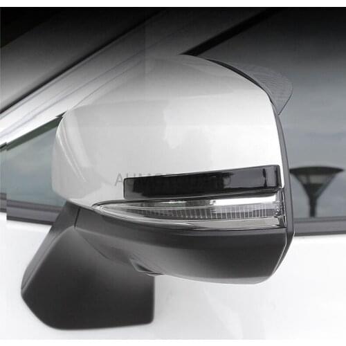 For Toyota Rav4 2014-2020 Car Door Anti-collision Strip Special Rearview Mirror Strip Anti-scratch Strip Decoration