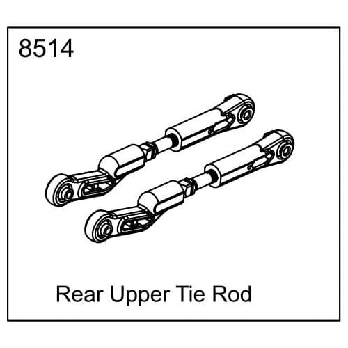 ZD racing EX07 accessories super sports car 1/7 original accessories 8514 rear pull rod