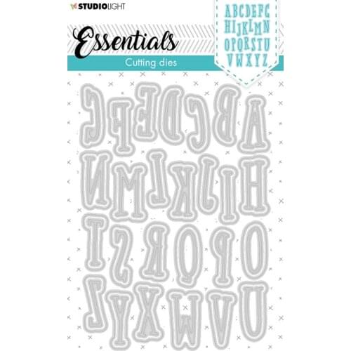 2021 AliliArts Metal Cutting Dies Uppercase letter diy Scrapbooking Photo Album Decorative Embossing PaperCard Crafts Die