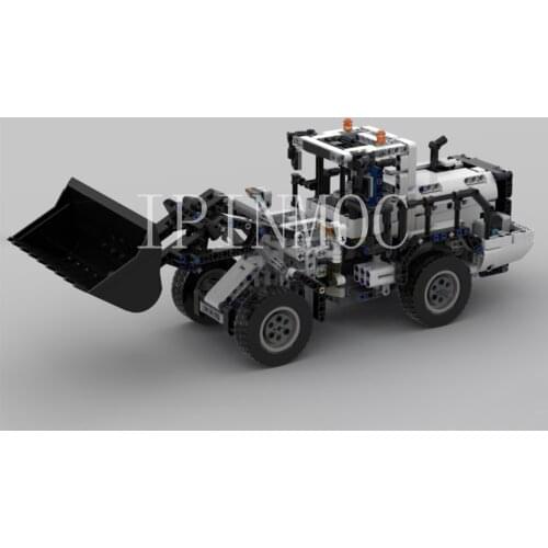 Moc-38914 large forklift double remote control 1081pcs Boy Gift mosaic building block technology accessories