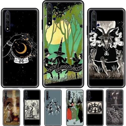 Witches Circle Dance For Huawei Y7A Y5P Y6P 2020 Y3 Y5 Y6 Y9 Y7 Prime 2018 2017 2019 Nova 2 Z 3 5T Phone Case