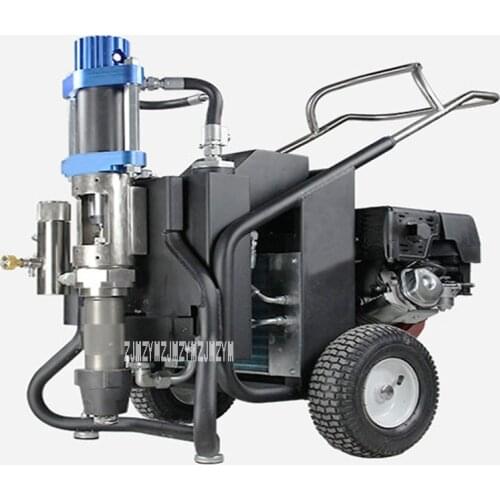 Multifunctional Hydraulic Gasoline Spraying Machine Automatic Industrial Coating Putty Spraying Machine 15HP 26L / min 1733