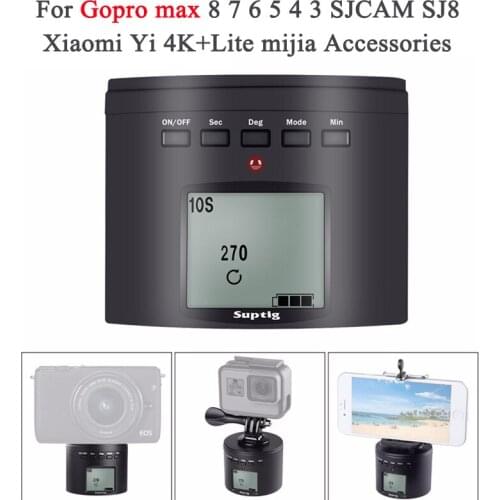 Multifunction Turntable Mount Adapter For Gopro max Hero 8 7 6 5 For iphone Samrtphone Digital Camera Action Camera Accessories