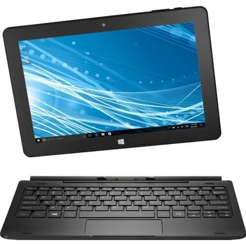 Win10 Pro 10.1 inch laptops 2 in 1 Tablet PC Win10 Intel Quad Core 2G RAM 64G ROM BT 2.0/5.0MP notebook