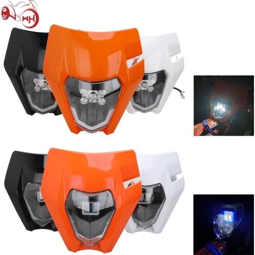 Motorcycle New LED Headlamp Lamp Light Universal Headlights For KTM EXC XC XCF XCW XCFW SX SXF SXS 125 150 250 350 450 530
