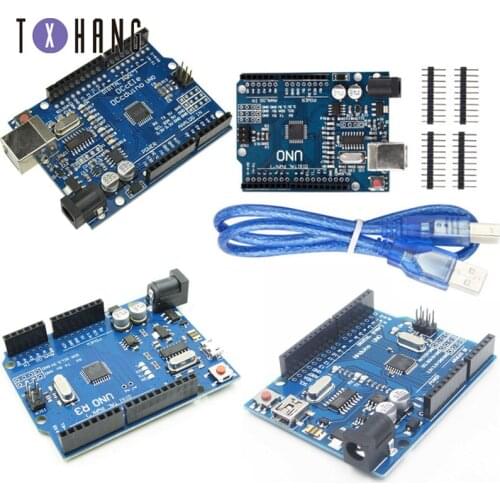 UNO R3 MEGA328P ATMEGA328 ATMEGA328P-16AU Breadboard for Arduino with Micro/mini USB DIY Kit Expansion Board