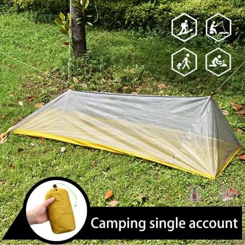 Portable Folding Single-Layer Waterproof Protective Net Outdoor Camping Hiking Beach Mountaineering Waterproof Tent Fishing Tent