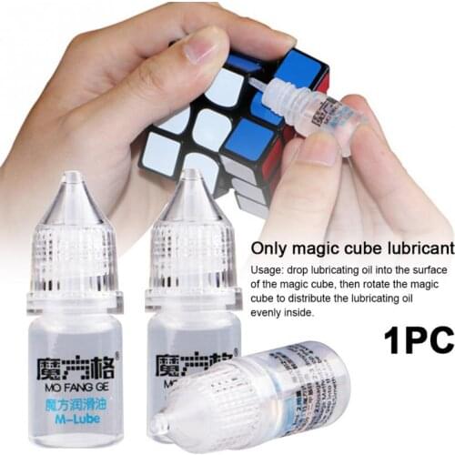 3ml DIY Silicone Oil Magic Cube Lubricant Competition Prevent Rust Maintain Accessories Transparent Lube Smooth Improve Speed
