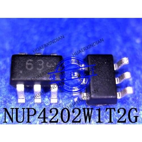 1Pieces New Original NUP4202W1T2G Type 633 63Z 63 SC70-6 In Stock Real Picture