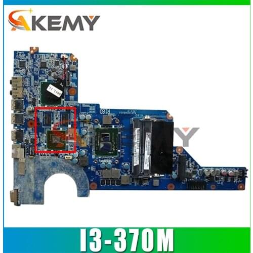 AKemy Laptop Motherboard For HP Pavilion G4 G6 G7 Core I3-370M Mainboard 655985-001 DAR18DMB6D0 N12P-GV-S-A1 HM55 DDR3