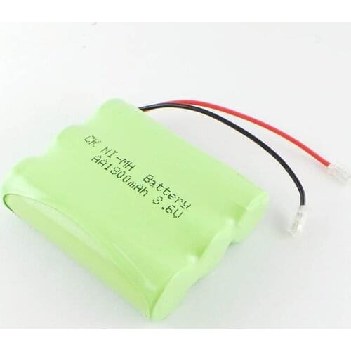 Brown 3.6V AA 5 cordless phone cell phone battery cluster machine Rechargeable Li-ion Cell