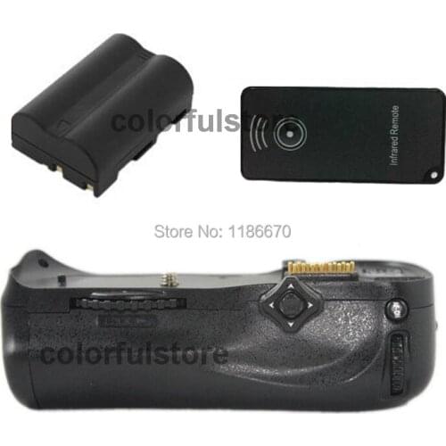 FREE SHIP+TRACK Vertical Battery Hand Grip For Nikon D300 D300S D700 DSLR SLR Camera replace of MB-D10 + 1 x EN-EL3e + IR Remote