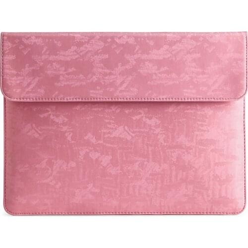 BGreen PU Leather Smooth Tablet PC Sleeve Waterproof Laptop Bag Notebook Case With Flip Magnetic Cover for Surface Pro 4/5/6/7