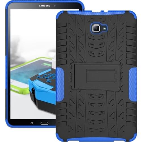 Case for Samsung SM-T580 SM-T585 case for T580 TPU+PC Tablet Stand Armore Cover for Samsung galaxy Tab A6 10.1 TAB A 2016 coque