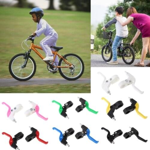 2 Pcs Children Bicycle Brake Lever Plastic Lightweight Bike Colorful Universal