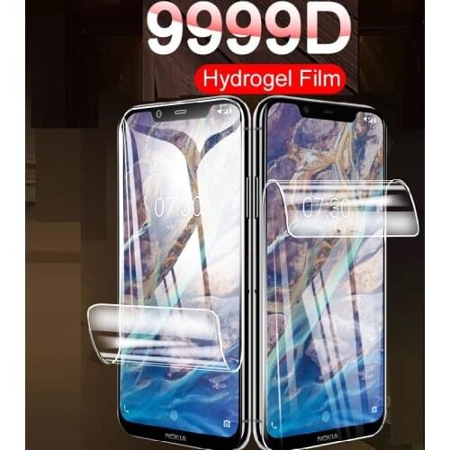 Screen Protector For Nokia 2.3 5.3 6.2 7.2 Premium Full Cover Protection Hydrogel Film For Nokia 8.3 Not Tempered Glass
