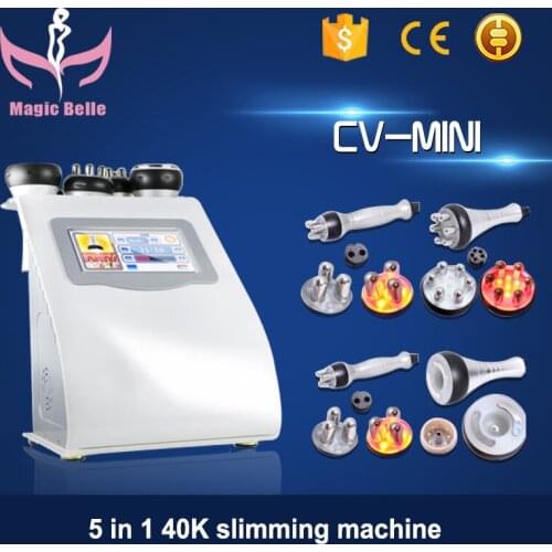 Well-effective 40k Ultrasonic Cavitation Vacuum RF Weight Loss Body Slimming Equipment for Home Use
