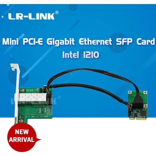 LR-LINK LRES2204PF-SFP Mini PCI-express Gigabit Ethernet 1XSFP network card Controller NIC Intel I210